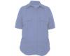 Womens Elbeco TexTrop2 Short Sleeve Polyester Shirt - Blue